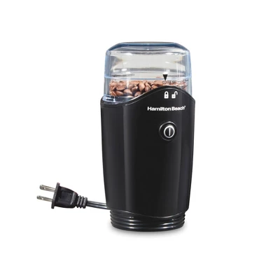 Hamilton Beach Coffee Grinder Black - 80410: Electric Blade Grinder For Coffee Beans, Medium Grind, 12 Cup Capacity 10 Hamilton Beach Coffee Grinder Black - 80410: Electric Blade Grinder For Coffee Beans, Medium Grind, 12 Cup Capacity - Image 10