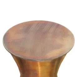 Cliona Metal Side Table Tarnished Brass - WyndenHall 7 Cliona Metal Side Table Tarnished Brass - WyndenHall -Baxton Studio Shop GUEST 91e60851 48e8 436b 8336 29d5dfbd758d