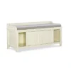 Lakeville Storage Bench White - Linon