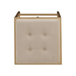 29" Set Of 2 Ervyn Gold Finish Velvet Button Tufted Bar Height Chairs - Inspire Q 16 29" Set Of 2 Ervyn Gold Finish Velvet Button Tufted Bar Height Chairs - Inspire Q -Baxton Studio Shop GUEST 92448883 f7b4 4937 adf1 a5d726b0d312