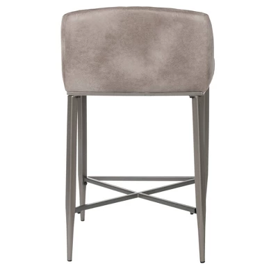 Set Of 2 Phoenix Non Swivel Counter Height Barstool Gray - Hillsdale Furniture 3 Set Of 2 Phoenix Non Swivel Counter Height Barstool Gray - Hillsdale Furniture - Image 3