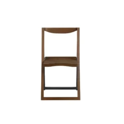 2pk Sydney Folding Chairs Wire Brush Chestnut - Boraam -Baxton Studio Shop GUEST 933e1467 237a 4fbe 8af9 8966bcada2dd
