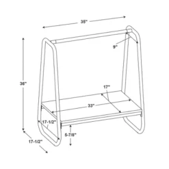 Roset Coat Rack Short - Linon -Baxton Studio Shop GUEST 93a4832c 093b 48a5 93e2 ce7c15f73707