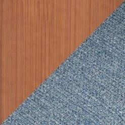 LumiSource Cosmo Chair Walnut Bamboo/Blue Noise Fabric -Baxton Studio Shop GUEST 93c8dd11 c48d 44c1 b043 6c35a2a46b1b