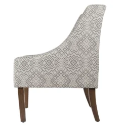 Modern Swoop Accent Armchair - HomePop 22 Modern Swoop Accent Armchair - HomePop -Baxton Studio Shop GUEST 94093ae0 b9ce 411d 861e 1395d5f1290f