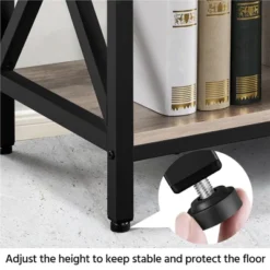 Yaheetech Industrial TV Stand TV Console With Storage -Baxton Studio Shop GUEST 94304ccc 759f 41c0 99a9 710170156815