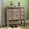 Thomas 3 Drawer Chest Gray - ClickDecor