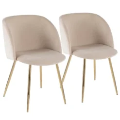 Set Of 2 Fran Contemporary Dining Chairs - LumiSource 27 Set Of 2 Fran Contemporary Dining Chairs - LumiSource -Baxton Studio Shop GUEST 947d159e 18dc 4594 926c baf0a1fd08e7
