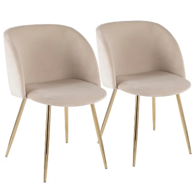 Set Of 2 Fran Contemporary Dining Chairs - LumiSource 11 Set Of 2 Fran Contemporary Dining Chairs - LumiSource - Image 11