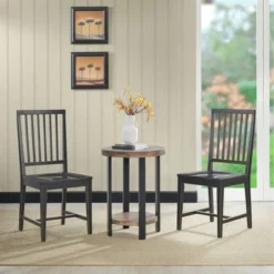 Set Of 2 Vienna Wood Dining Armless Chairs - Alaterre Furniture 30 Set Of 2 Vienna Wood Dining Armless Chairs - Alaterre Furniture -Baxton Studio Shop GUEST 94fec8bd ab17 4a7d 8323 19d609cc3c14