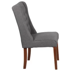 Flash Furniture HERCULES Preston Series Tufted Parsons Chair With Side Panel Detail -Baxton Studio Shop GUEST 95007bb1 2ea1 4848 96e1 453d31afec16