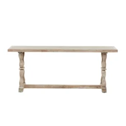 Distressed Farmhouse Wood Bench Brown - Olivia & May -Baxton Studio Shop GUEST 95411f00 e2dc 47fc b89c 8cc661052dc3