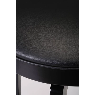 25" Van Draus Swivel Counter Height Barstool Metal/Black - Hillsdale Furniture 3 25" Van Draus Swivel Counter Height Barstool Metal/Black - Hillsdale Furniture - Image 3