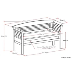 Raleigh Entryway Storage Bench - WyndenHall -Baxton Studio Shop GUEST 9568f816 ba99 4c82 acc8 d951efa62e88