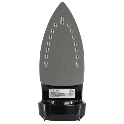 Impress 1200 Watt Cord Winder Garment Iron In Black 2 Impress 1200 Watt Cord Winder Garment Iron In Black - Image 2