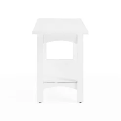 36" Middlebury Coat Hook With Bench Hall Tree Set White - Alaterre Furniture -Baxton Studio Shop GUEST 96035757 b5ac 477c 81c5 8f8c39ca3531