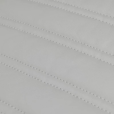 Aries Genuine Leather Swivel Barrel Chair - Armen Living 6 Aries Genuine Leather Swivel Barrel Chair - Armen Living - Image 6