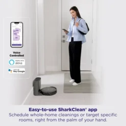 Shark Navigator Robot Vacuum And Self-Empty Base With Bagless, 60-Day Capacity And SmartPath Navigation RV2120AE -Baxton Studio Shop GUEST 968840f3 94e9 47e8 8d4f e3aa77fccf3c