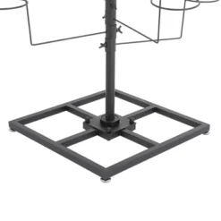 YIYIBYUS Modern Freestanding Metal Hat Organizer Rack, Hat Display Stand With 20 Hooks -Baxton Studio Shop GUEST 96e759ec 7ba3 4b9b b2bf b415a62ba217