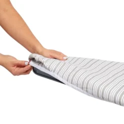 Juvale Heavy Duty Cover And Pad Replacement For Standard Ironing Board, Cotton, Grey Stripes, 15 X 54 In -Baxton Studio Shop GUEST 96ff1558 7ee5 4960 8a06 b4dcddb4a4a6