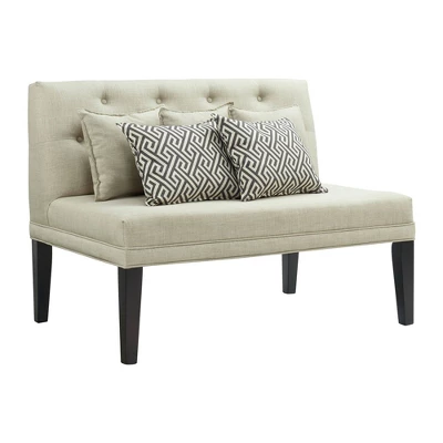 Mara Loveseat With 5 Pillows Taupe - Picket House Furnishings 1 Mara Loveseat With 5 Pillows Taupe - Picket House Furnishings