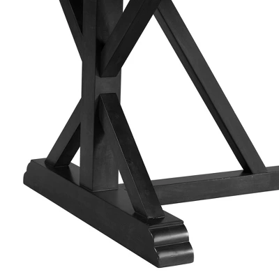 70" Stratton Marble Standard Height Dining Table White/Brown - Picket House Furnishings 7 70" Stratton Marble Standard Height Dining Table White/Brown - Picket House Furnishings - Image 7