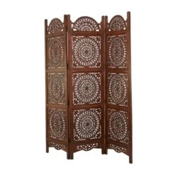 Bohemian Wood Room Divider Screen - Olivia & May -Baxton Studio Shop GUEST 97d2733c 063b 4f55 affc bf78a1cbda33