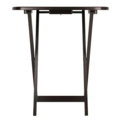 2pc Cade Oversize Oblong Snack Table Coffee - Winsome -Baxton Studio Shop GUEST 97d87747 f94b 4e03 8e4e 7c10baccaddf