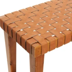 Rustic Birch Wood Bench Brown - Olivia & May -Baxton Studio Shop GUEST 99168de4 f310 40c7 b33e e524fe92f8f7