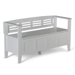 48" Chandler Solid Wood Entryway Storage Bench - Wyndenhall 26 48" Chandler Solid Wood Entryway Storage Bench - Wyndenhall -Baxton Studio Shop GUEST 99931486 1601 4f1c a144 a16c643fa102