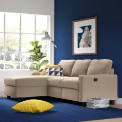 Palisades Reclining Sectional With Left Storage Chaise - Serta -Baxton Studio Shop GUEST 9a9b1568 6af8 4c68 b0c5 052efb8380d5