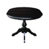 36" Kent Round Top Pedestal Dining Table With 12" Leaf - International Concepts
