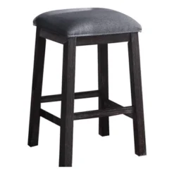 60" Necalli Marble Top Counter Height Dining Set Weathered Espresso - Acme Furniture 12 60" Necalli Marble Top Counter Height Dining Set Weathered Espresso - Acme Furniture -Baxton Studio Shop GUEST 9bcd8858 7668 446e 9b85 b51071567136