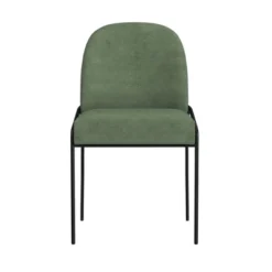 Modern Metal Dining Chair Velvet - HomePop -Baxton Studio Shop GUEST 9bceb935 d32f 4302 8cf6 589c9bc30f6e