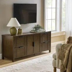 Dosinia 4 Drawer Media Stand Brown - Threshold™ Designed With Studio McGee