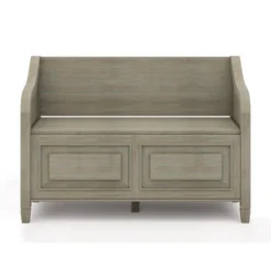 Hampshire Entryway Storage Bench - WyndenHall 23 Hampshire Entryway Storage Bench - WyndenHall -Baxton Studio Shop GUEST 9c4914dd 9740 463a bd7b 1c1f7c295298