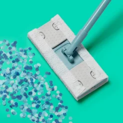 Up & Up Floor 4-in-1 Dry + Wet Floor Mop And Sweeper Kit With Dry + Wet Cloth Refills - 10ct - Up&up™