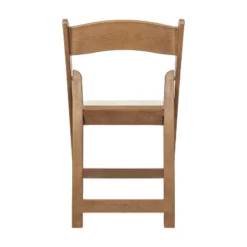 Emma And Oliver Weather-Resistant Wood Look Resin Folding Event Chair For Indoor/Outdoor Use -Baxton Studio Shop GUEST 9c9940ff f526 490d 9768 39770f2598fb