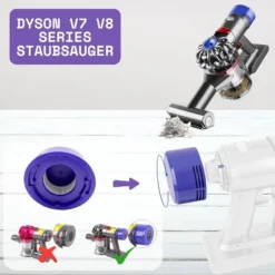 Nispira True HEPA Vacuum Filters Replacement Kit Compatible With Dyson V7 V8 Animal And Absolute Vacuum, Compare To Part #967478-01, 2 Packs 11 Nispira True HEPA Vacuum Filters Replacement Kit Compatible With Dyson V7 V8 Animal And Absolute Vacuum, Compare To Part #967478-01, 2 Packs -Baxton Studio Shop GUEST 9ced1915 027c 4dd1 95fb fa62babde314