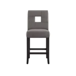 Set Of 2 Phelan Keyhold Counter Height Barstool Smoke - InspireQ -Baxton Studio Shop GUEST 9d02c782 df29 417d a7f1 83596f6a1047
