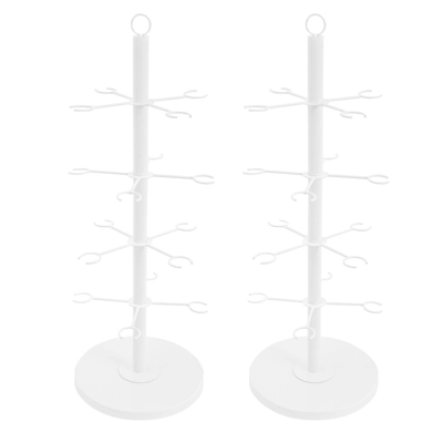 YIYIBYUS 2Pcs Wine Glass Display Stand, Champagne Tower, 4 Tier Cocktail Tree Stand 7 YIYIBYUS 2Pcs Wine Glass Display Stand, Champagne Tower, 4 Tier Cocktail Tree Stand - Image 7