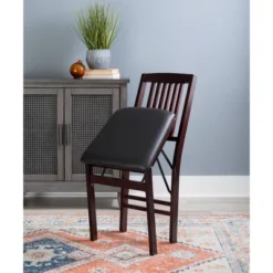 Set Of 2 Triena Mission Back Folding Chair Espresso - Linon -Baxton Studio Shop GUEST 9d91b883 070f 484d 8fec df37087a62b7