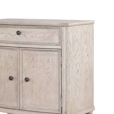 Acme Furniture Wynsor Wine Rack Vintage Bone White Finish 4 Acme Furniture Wynsor Wine Rack Vintage Bone White Finish - Image 4