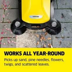 Karcher S 6 Twin Outdoor Broom, Manual Push Sweeper, Heavy Duty -Baxton Studio Shop GUEST 9e24f057 d945 4e8a 90ff a2f8170d31d2