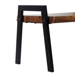 Natural Wooden Bench Brown - Olivia & May 12 Natural Wooden Bench Brown - Olivia & May -Baxton Studio Shop GUEST 9e96415e 6eff 4bcd 9b1b f068536df8b7