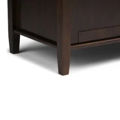 44" Norfolk Solid Wood Entryway Storage Bench - WyndenHall -Baxton Studio Shop GUEST 9eba28fc 8cb7 423e 9e92 65e9d734e9e2