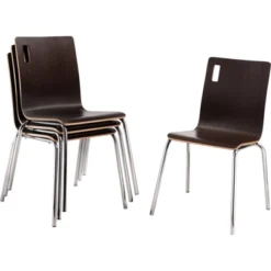 Set Of 4 Bushwick Cafe Chairs - Hampden Furnishings 22 Set Of 4 Bushwick Cafe Chairs - Hampden Furnishings -Baxton Studio Shop GUEST 9f43f8d1 ac95 46e6 bb8d 2a8df9bba005