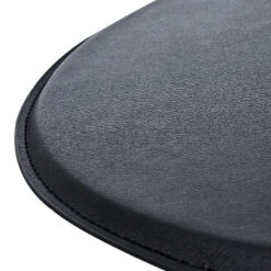 HOMCOM 25" Classic Round Adjustable Faux Leather Chrome Standing Bistro Table -Baxton Studio Shop GUEST 9f662426 dca7 4d0d bb53 5bcfcea2db5a