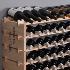 Itopfox Freestanding Wooden Wine Rack Cabinet, Stackable Storage Modular Countertop Holder For 100 Bottles 11 Itopfox Freestanding Wooden Wine Rack Cabinet, Stackable Storage Modular Countertop Holder For 100 Bottles -Baxton Studio Shop GUEST 9fa06b8c f4c3 4659 ae58 5989d80a92bf