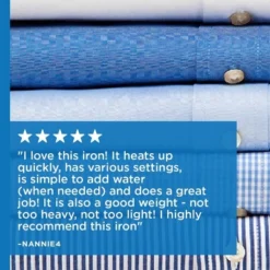 Rowenta Pro Master Steam Iron, 1775W, Stainless Steel Soleplate, Black And Green -Baxton Studio Shop GUEST 9fa5f0c1 8f72 40b5 840e c260b065415b